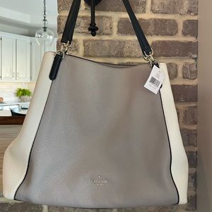 KATE SPADE NEW YORK large triple compartment tote